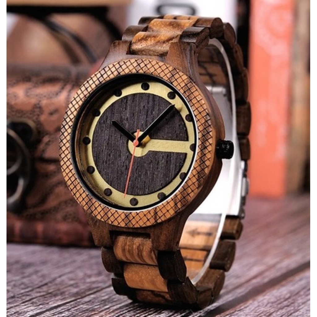 Relógio em Madeira Hanói -  BoboBird